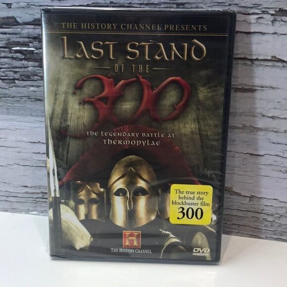 Last Stand of the 300 History Channel Dvd Sealed - Picture 1 of 2